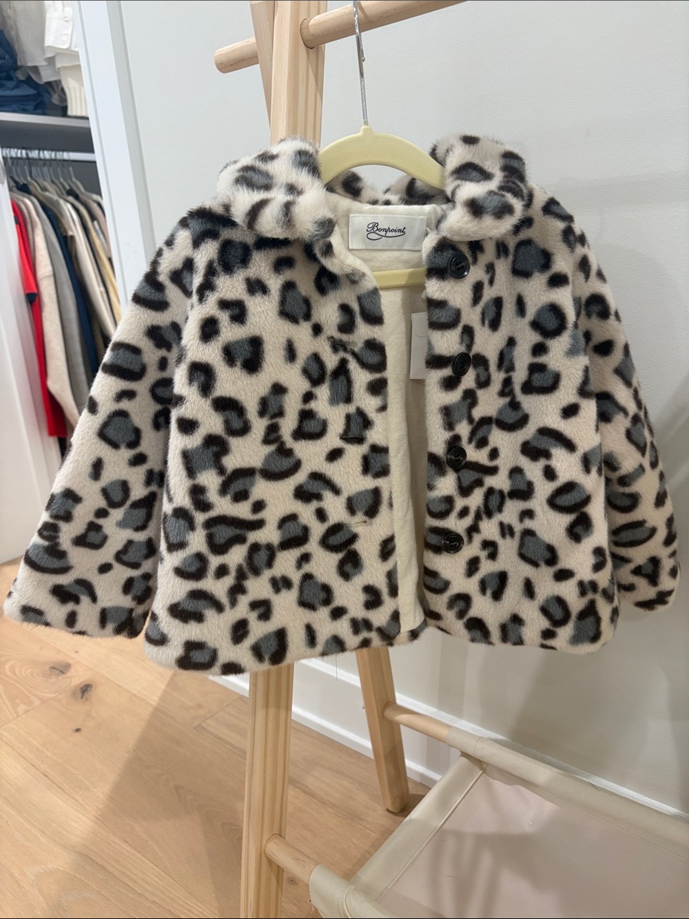 Bonpoint Faux-Fur Coat